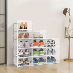 Toddington 12 Pair Stackable Shoe Storage Box