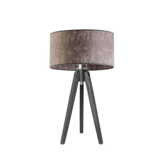 Balinas Solid Wood Tripod Lamp