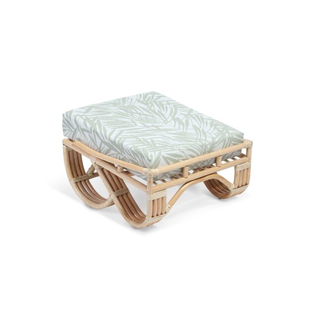 Vivere 63cm Wide Rectangle No Pattern Footstool Ottoman