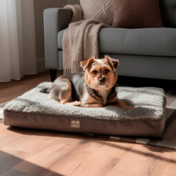 Harbour Housewares - Non-Slip Waterproof Dog Mattress