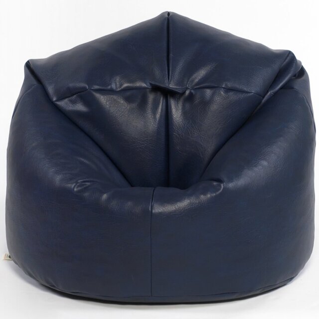 Faux Leather Refillable Classic Bean Bag