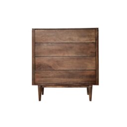 Crowder Solid Wood 85cm W 4 - Drawer Chest of Drawers