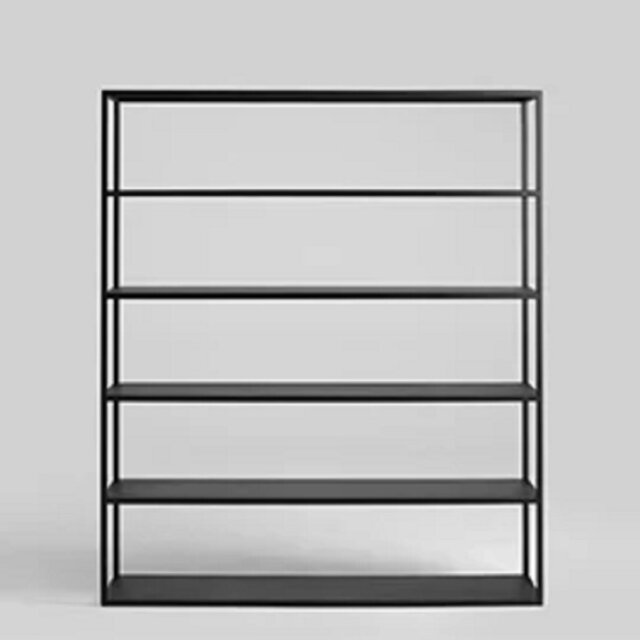 Hyller 180cm H Steel Geometric Bookcase