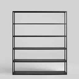 Hyller 180cm H Steel Geometric Bookcase