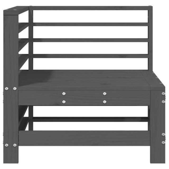 Brayden Studio Garden Corner Sofa Solid Wood