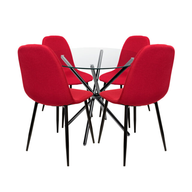 Rousseau 4 - Person Dining Set