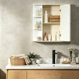 W H Medicine Cabinet Mirror