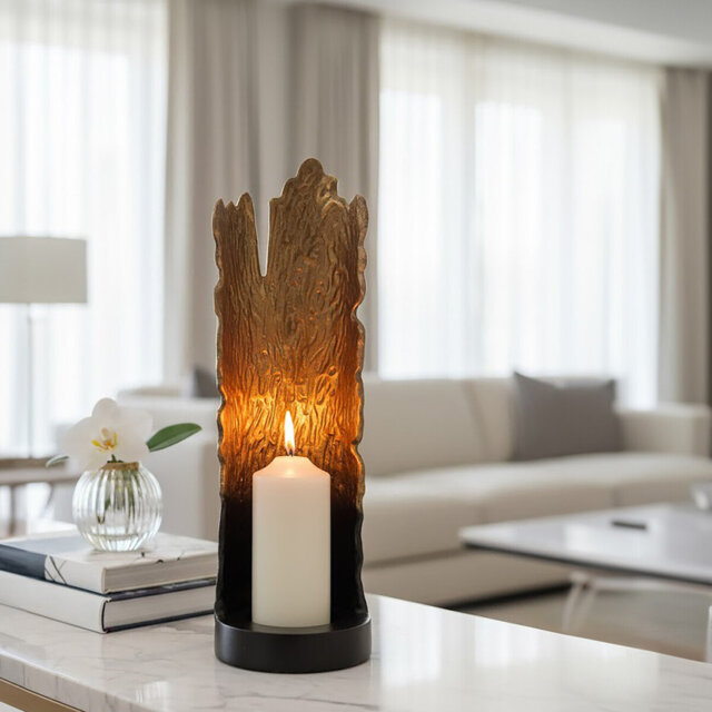 Fong Aluminum Tabletop Tealight Holder
