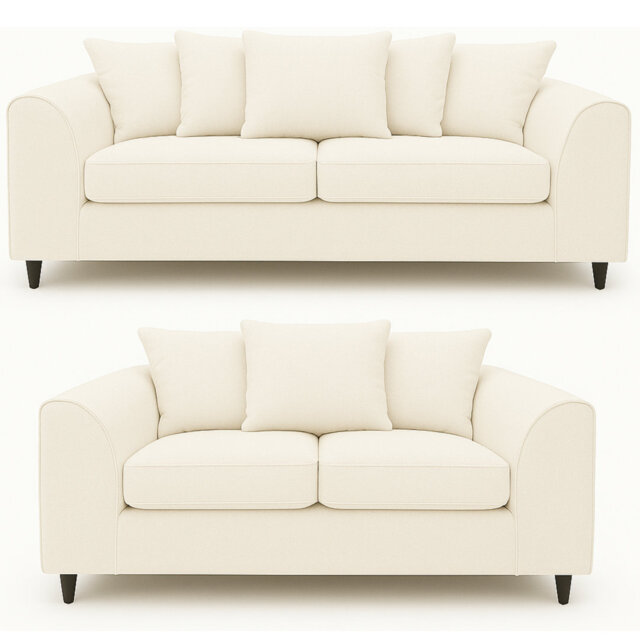 Living Room & Bedroom Seating Chenille 3+2 Seater Living Room Sets