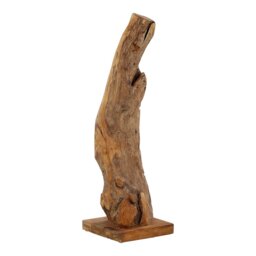 Dews Solid Wood Floor Wine Bottle Rack in Natural