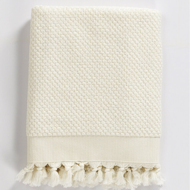 Drumm 100% Cotton Waffle Bath Sheet