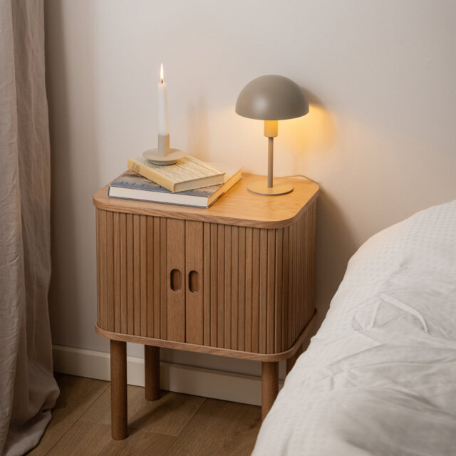 Reineke 45cm W Plywood / Laminate Board Bedside Table