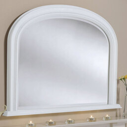 Burcham Arched Overmantle Wall Mounted Accent Mirror