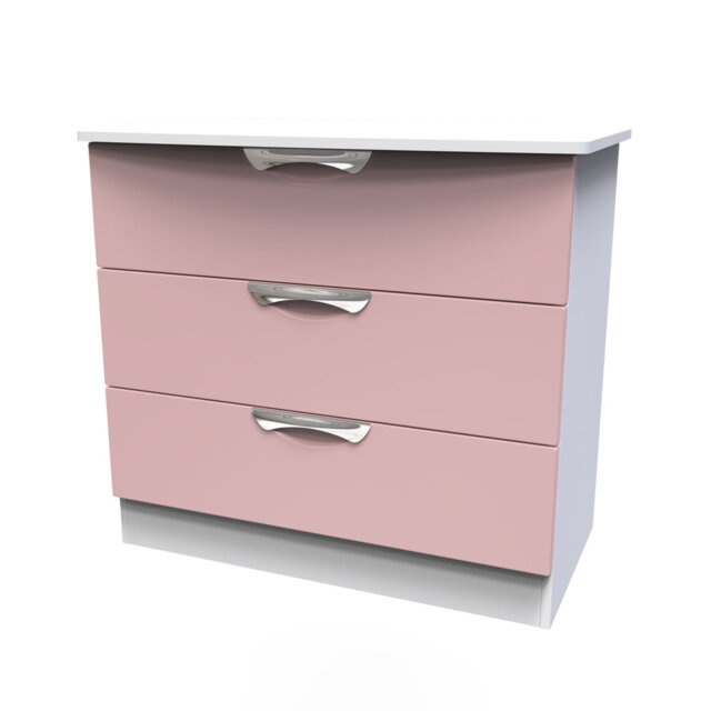 Bhodhini 77 cm W Chest of 3 Drawers