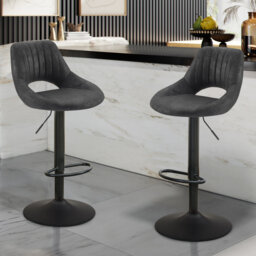 Newville Height Adjustable Swivel Bar Stool
