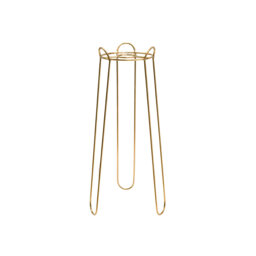Saluzzo Gold Plant Stand H64cm D22cm