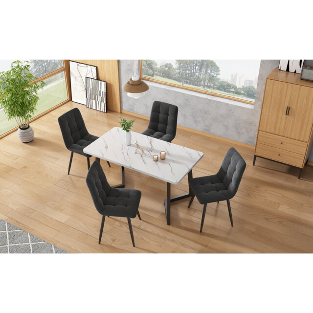 Kaylani Modern Upholstered Dining Chair (Set Of 4)