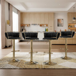 Christal Height Adjustable Swivel Bar Stool