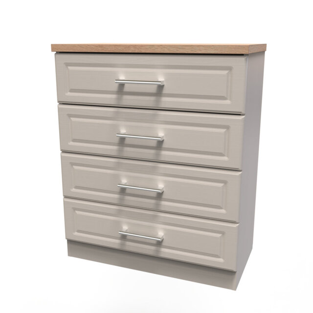 Fully Assembled Clemmie 4 - Drawer Chest of Drawers