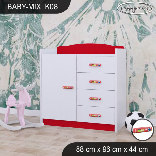 Baby Mix Kids 4 - Drawer Dresser