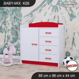 Baby Mix Kids 4 - Drawer Dresser
