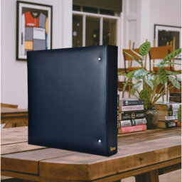 Arpan Extra-Large 3-Ring Binder Self Adhesive Photo Album 20/Sheets 40/Sides (Burgundy Album)