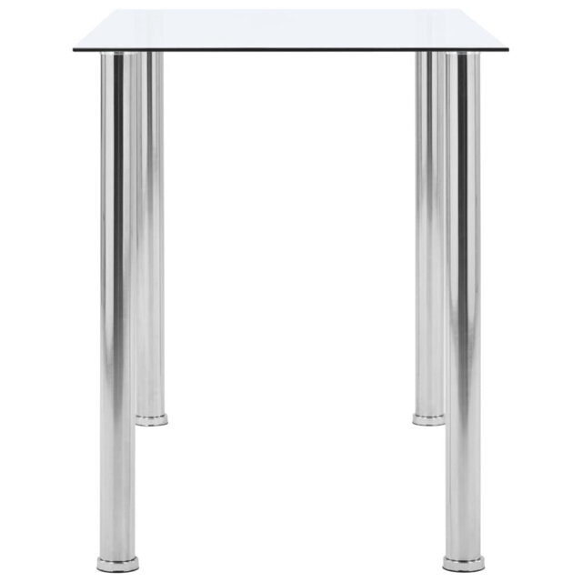 Searcy Glass Top Metal Base Dining Table