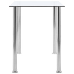 Searcy Glass Top Metal Base Dining Table