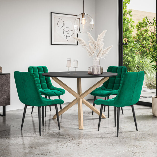 Darcus 4 - Person Dining Set
