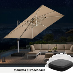 4m Square Cantilever Parasol