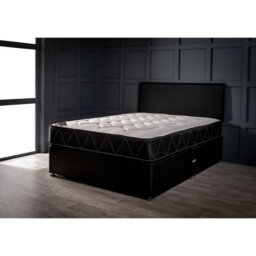 Asia Upholstered Bed with Mattress