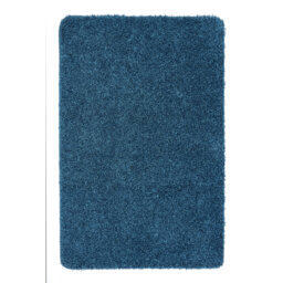 Solid Colour Shaggy Teal Area Rug