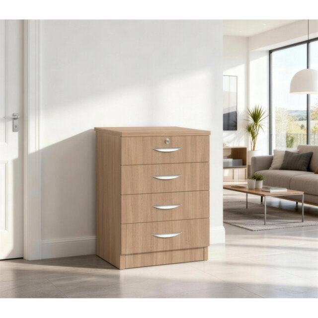 Aiden 48cm Wide 4 -Drawer File Cabinet