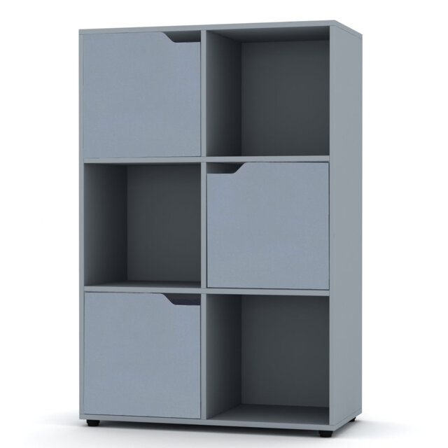 Fidellia 90.5cm H x 60cm W Cube Bookcase