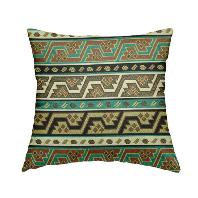 Tiffin Striped Square Cushion