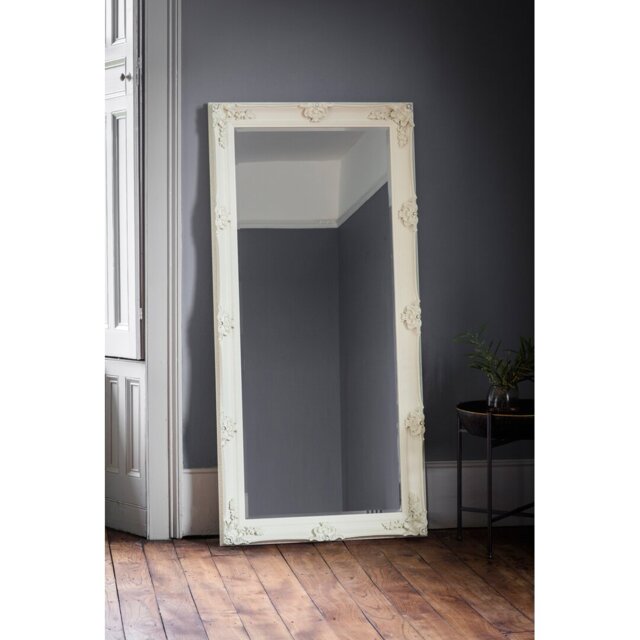 Lindsay Wood Flat Floor Mirror