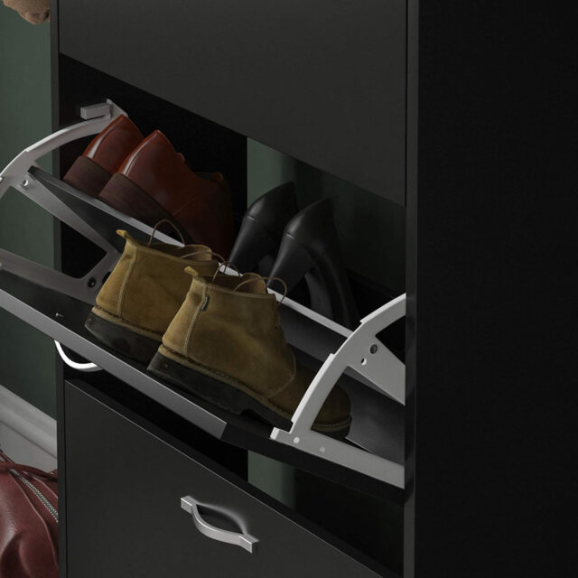 9 Pair Shoe Storage Cabinet