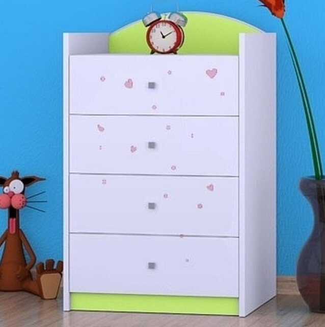 Nevins Kids 4 - Drawer Chest