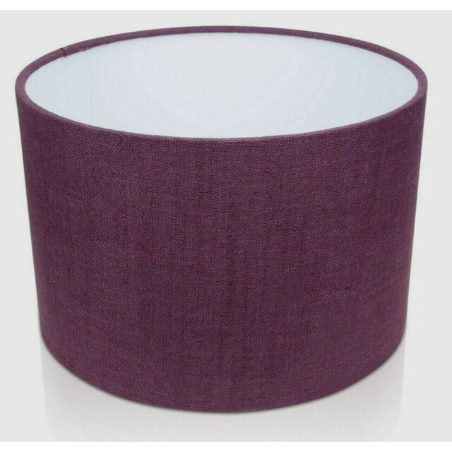 Florenzo 22cm H Polyester Drum Lamp Shade ( Screw On )