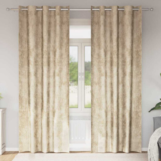Alithia Velvet Room Darkening Curtain Pair