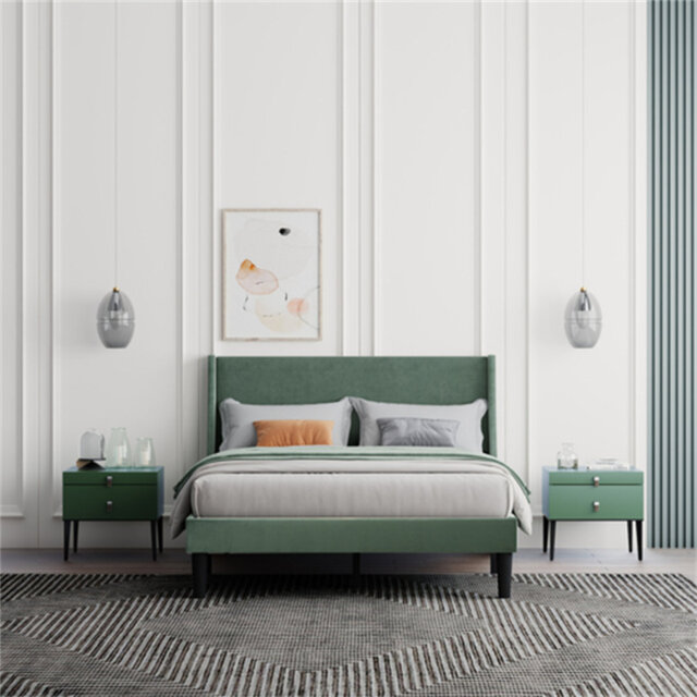 Mei Upholstered Bed Frame