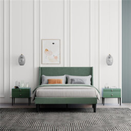 Mei Upholstered Bed Frame