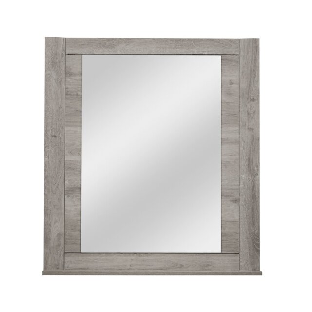 Heinz Wood Flat Wall Mirror
