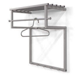 Rizzoli Metal Wall 5 - Hook Wall Mounted Coat Rack