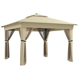 Briam 3.5m W x 3.5m D Steel Patio Gazebo