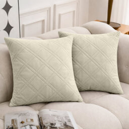 Geometric Square Cushion