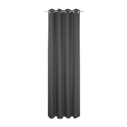Kyrstan Synthetic Eyelet Single Curtain Panel, blackout