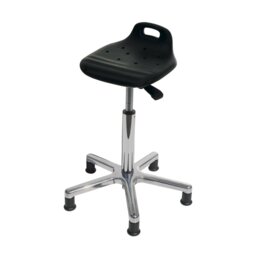 Height-adjustable office stool