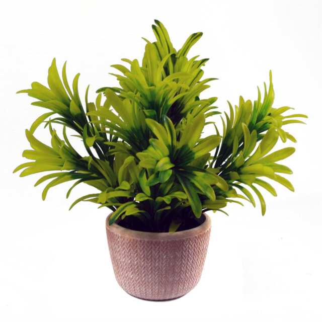 22cm Faux Plant in Terracotta Planter