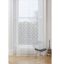 Daxton Cotton Blend Sheer Single Curtain Panel